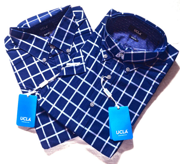 Chemise bleue Homme